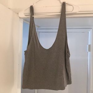 Gray Brandy Melville Tank OS
